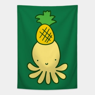 Pineapple Octopus Tapestry