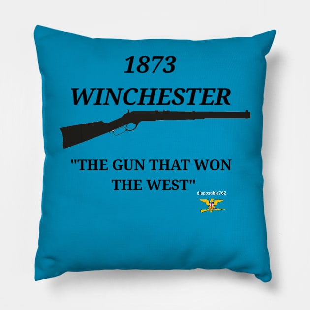 1873 Winchester Pillow by disposable762