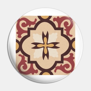 Bold Maltese Tile Pin