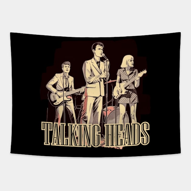 Talking Heads Tapestry by Pixy Official