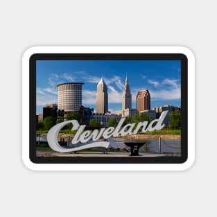 Cleveland Foundry Script Sign Magnet