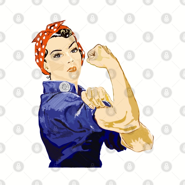 Rosie the riveter by Slownessi