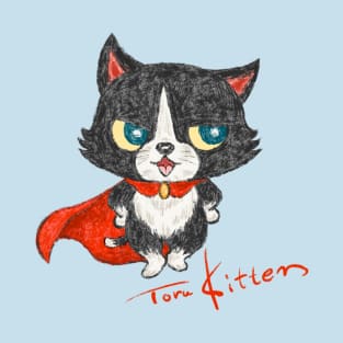 Superhero Kitten T-Shirt