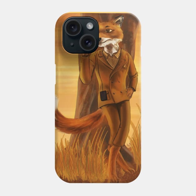 Fantastic Mr.fox Phone Case by Bertoni_Lee