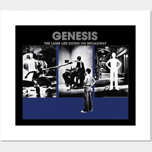 Genesis 3/4 Sleeve Baseball Tee | Retro Album Artwork Design Distressed Genesis Shirt