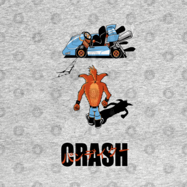 Discover CRASH AKIRA - Crash Bandicoot - T-Shirt