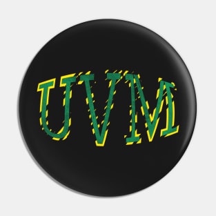 UVM Vintage Letters Pin