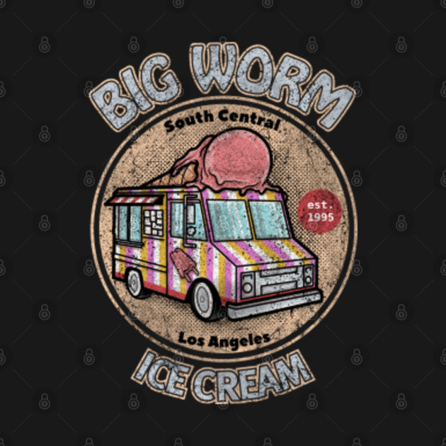 Big Worm’s Ice Cream Truck - Friday - Long Sleeve T-Shirt | TeePublic