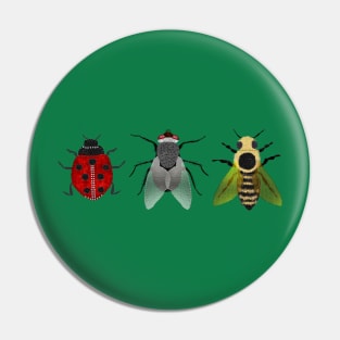 Bejeweled Bugs Pin