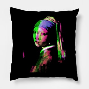 Girl With A Pearl Earring Pillow