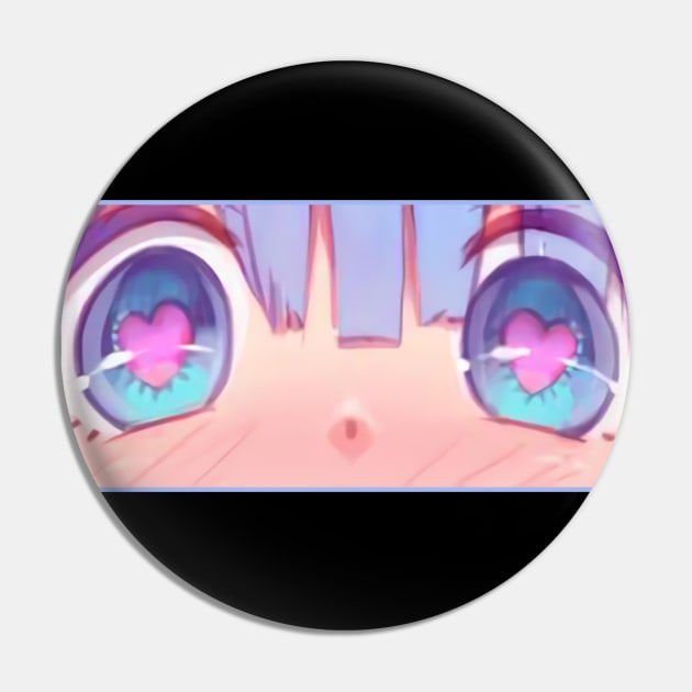 Lewd Rem Eyes Pin by cocorf