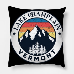 Lake Champlain Vermont Pillow