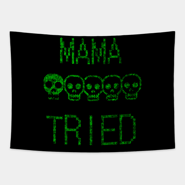 Mama Game Tapestry by IJUL GONDRONGS