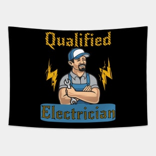 Qualified Electrician Tapestry