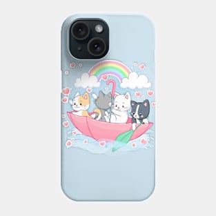 Kitty Rowboat Phone Case