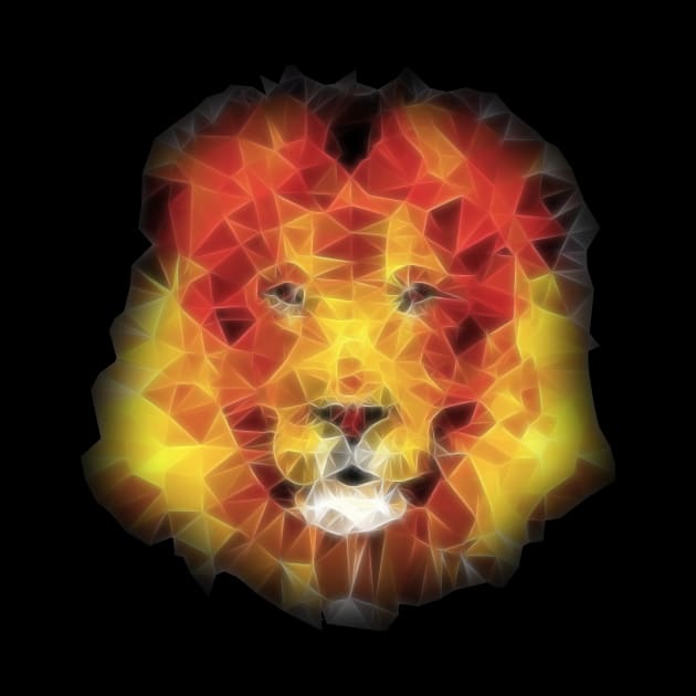 fractal lion by Ancello