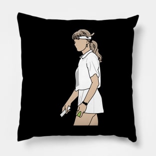 Graf tennis Pillow