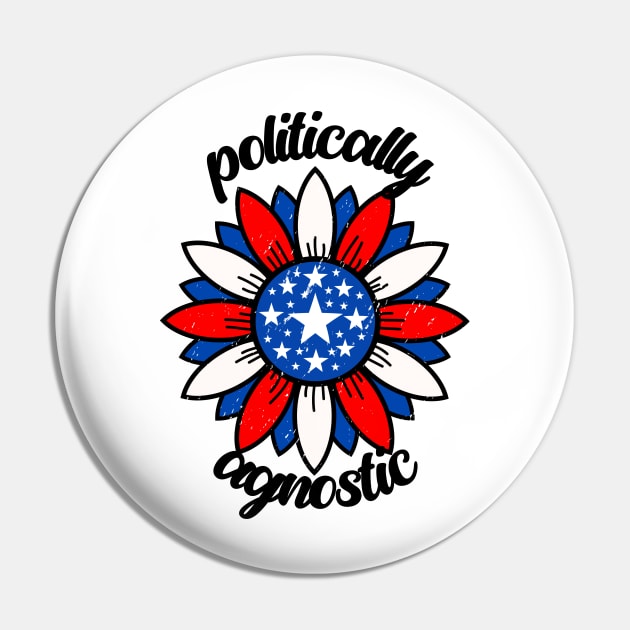 Politically Agnostic Pin by nextneveldesign