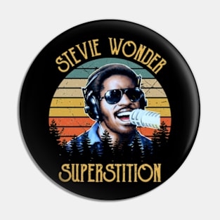 Stevie Wonder Unmatched Unplugged Pin