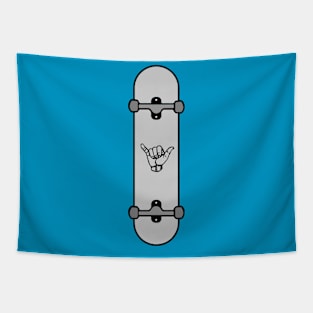 Skateboard Shaka TShirt & Gift Tapestry