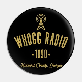 WHOGG Radio Hazzard County Pin