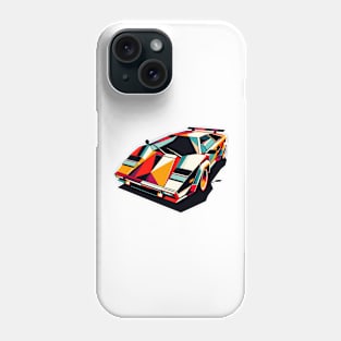 Lamborghini Countach Phone Case