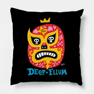 Deep Ellum Luchador! Pillow