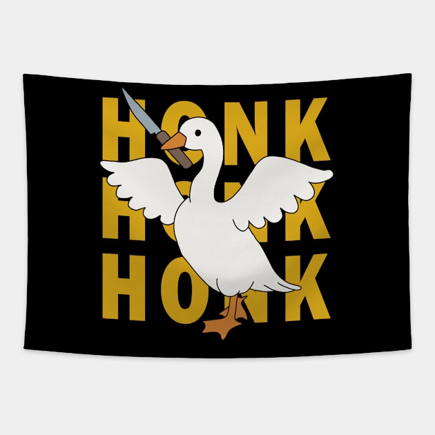 Honk Tapestry by valentinahramov