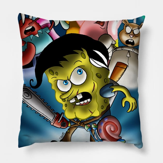 SpongeBob SquarePants Evil Adult Short Sleeve T-Shirt