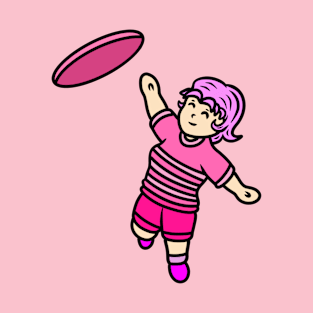 Ultimate Frisbee girl T-Shirt