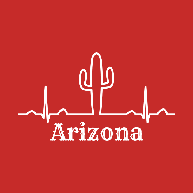 Arizona - Saguaro Cacti - Heartbeat by KickStart Molly