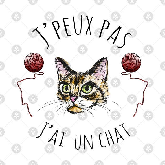 J'peux pas j'ai un chat by Meca-artwork