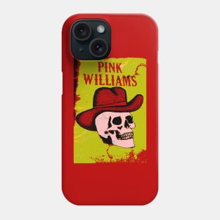 SPOOKY COUNTRY Psychedelic Pink Cowboy Skull Phone Case