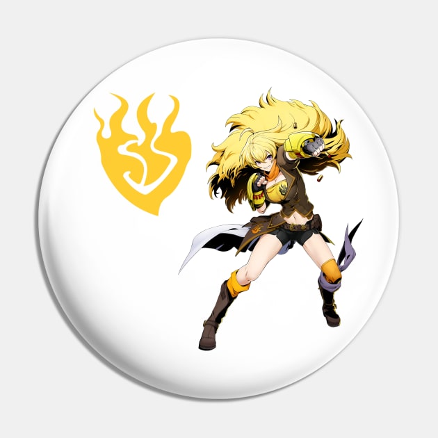 RWBY - Yang Xiao Long Pin by ReaperOfGrimm