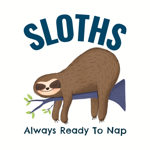 Sloths Always Ready To Nap by TharuDilini