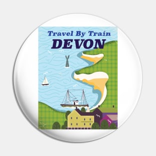 Travel By Train Devon Pin