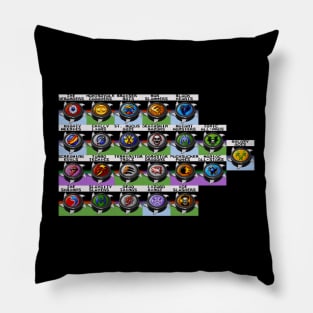 Mutant League Hockey Teams Pillow