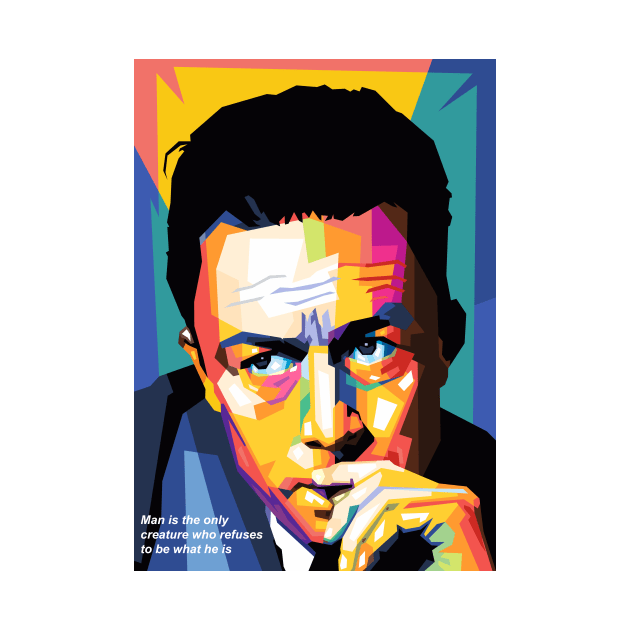 Albert Camus by Wijaya6661