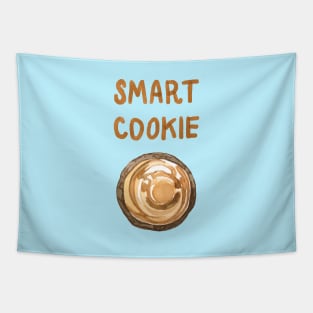 Smart Caramel Cookie Tapestry