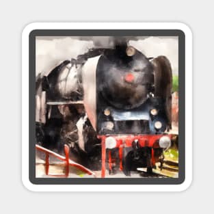 Steam Locomotive Magnet