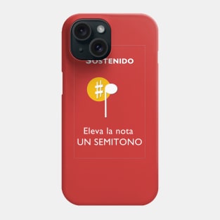 sharp - sostenido Phone Case