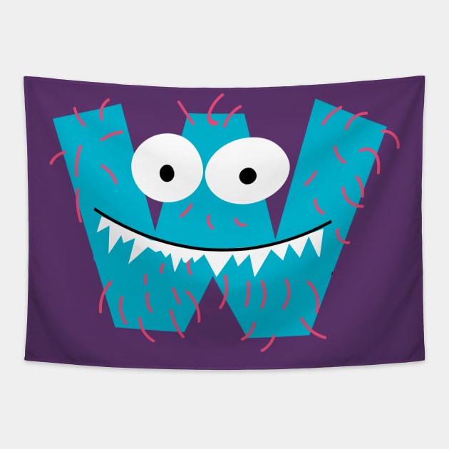 monster W Tapestry by salimax