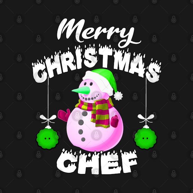 Merry Christmas  Chef  Funny Gift Pajama Christmas by Emma-shopping