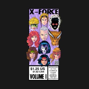 X-Force Comic Corner Box T-Shirt