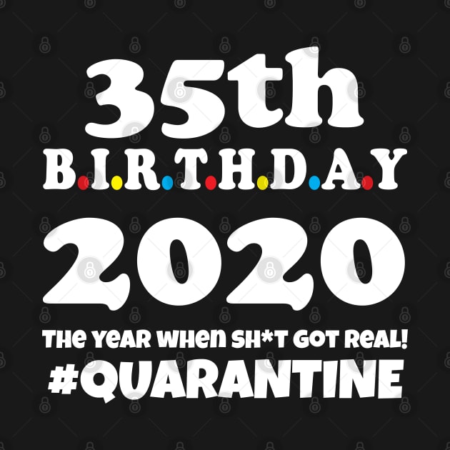 35th Birthday 2020 Quarantine by WorkMemes