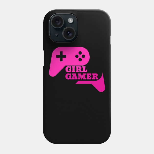 girl gamer Phone Case by DesStiven