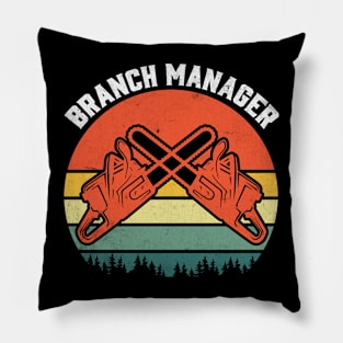 Branch Manager TreeSurgon Pillow