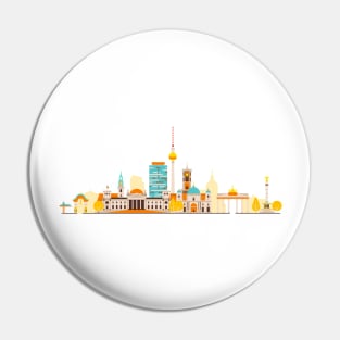 Berlin Skyline Pin