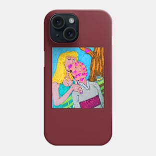 Kisses in the Park Phone Case