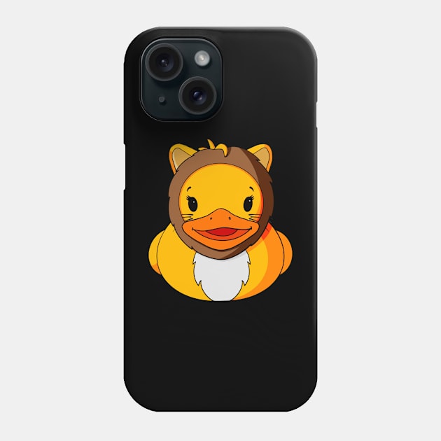 Lion Rubber Duck Phone Case by Alisha Ober Designs